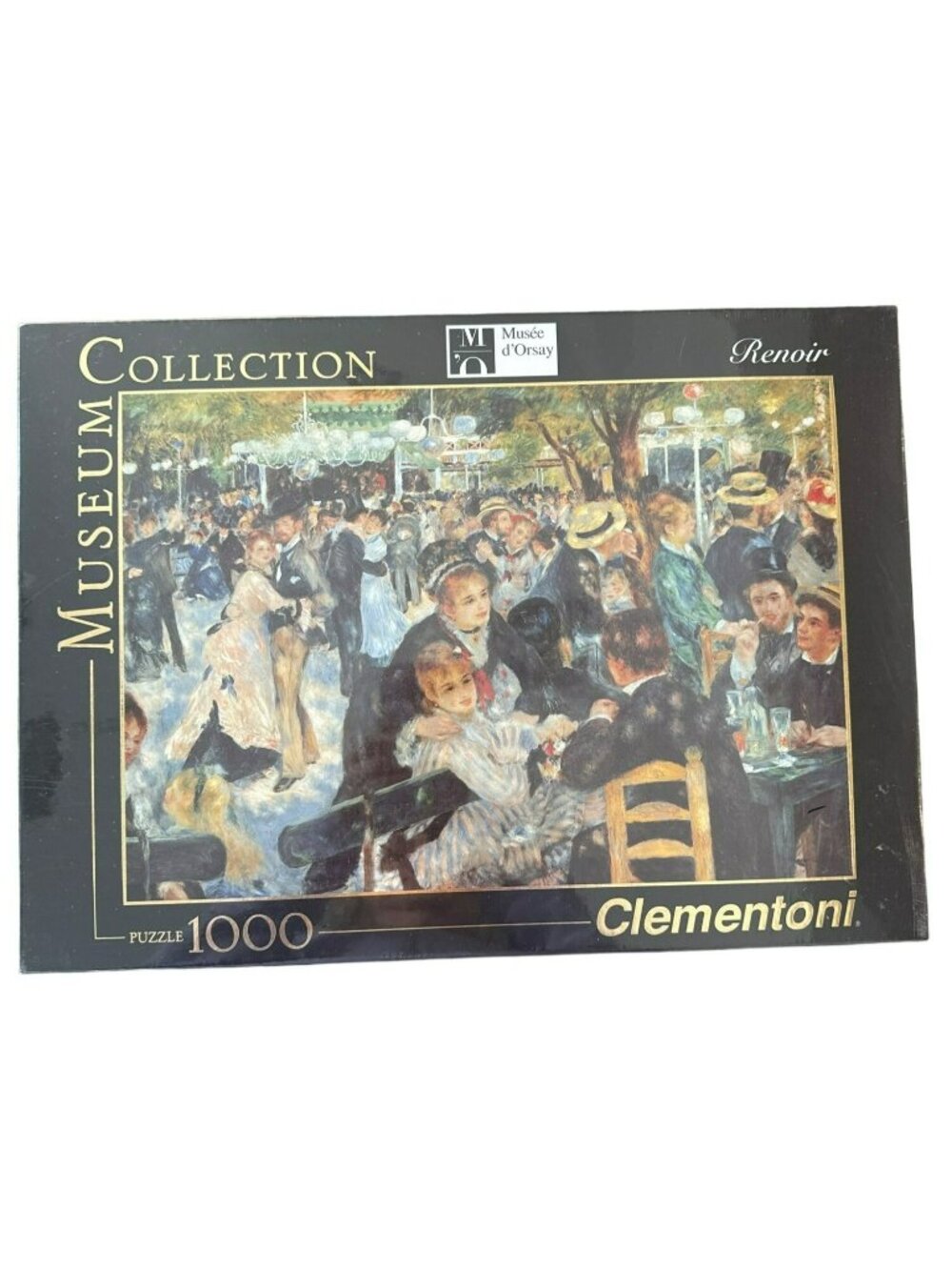 Clementoni Museum Collection Renoir Dance At Le Moulin 1000pc Puzzle NEW Sealed